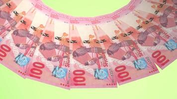 T Delicate Looping Design 100 Rupee Curency of Seychelles video