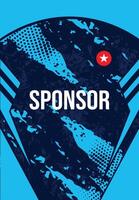 grunge sublimation jersey vector