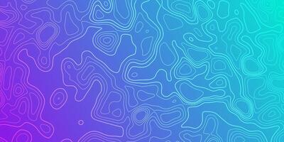 Abstract contour lines create a vibrant background in shades of blue and purple vector