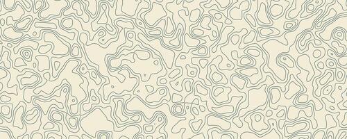 Abstract contour lines creating a textured pattern on a light background vector