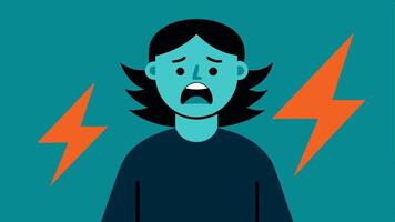 Emotionally Charged Moment A moment captured where the victims expression transitions from sadness to strength symbolizing resilience as they finish their key statement.. vector