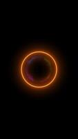 ring of light effect colorful alpha channel background video