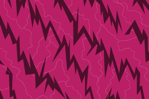 Abstract geometric pattern with sharp angles and flowing lines vector