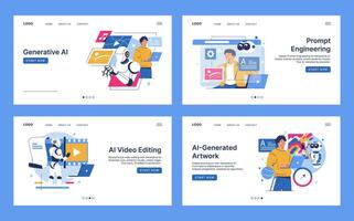 AI services for video editing and artwork vector