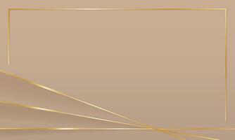Low poly abstract golden dotted lines background. Gold light background, blank space, modern line stripe illustration vector