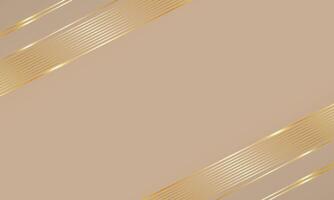 Abstract low poly golden lines background. Gold light wallpaper. modern line stripe illustration vector