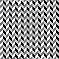 Black and white contour abstract geometrical eamless pattern vector