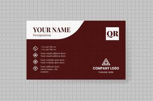 Elegant Business Card Design Template vector