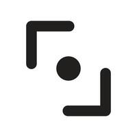 Move Diagonal Left Navigation Lineart Icon vector