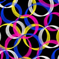 Abstract circle background suitable for home decore and wallpaper vector