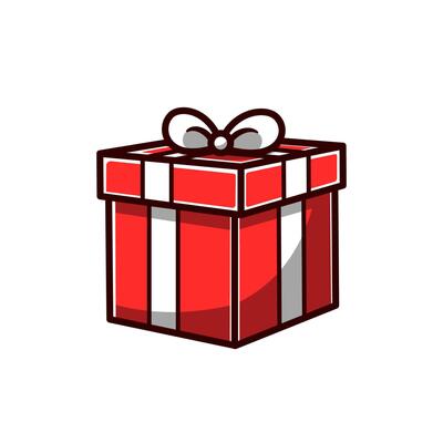 gift box cartoon