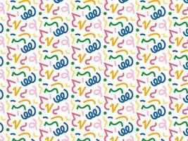 Colorful abstract design pattern vector