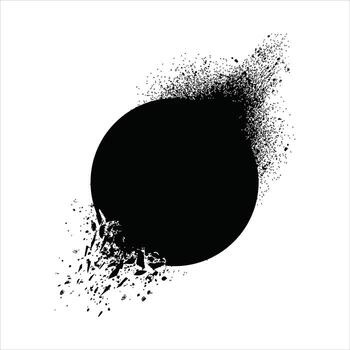 A dramatic eclipse unveiling the unknown a symbol of change and mysterious events in high contrast vector