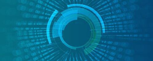 Technology abstract futuristic science background for internet business.data concept. vector