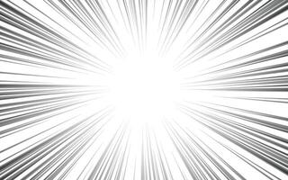 Fast exploding manga frames. Fast anime lines. Shattered zoom effect for comic books. vector