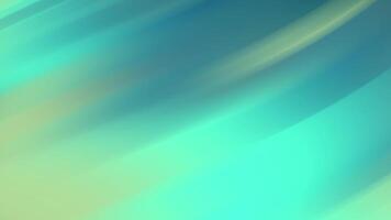 Fresh aqua gradient with flowing soft motion blur in green blue tones, ideal for modern digital designs, creative backdrops, or tech visuals video