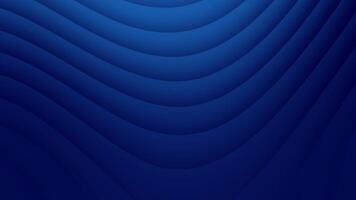 Stylish deep blue background featuring soft wave layers, delivering a sleek, professional, and futuristic feel ideal for tech visuals, branding, and digital artwork video