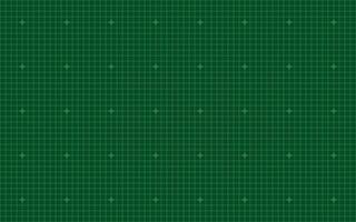 Green digital grid pattern with light green crosses ideal for schematic layouts, military interface backgrounds, science fiction themes, or digital display templates with technical accuracy. vector