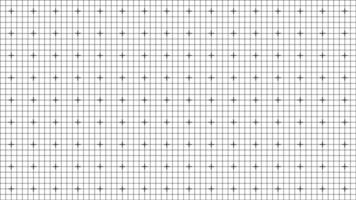 Dense engineering grid with cross points on seamless white background minimal structure layout for precision drawing scientific blueprint mathematics paper schematic background diagram. vector