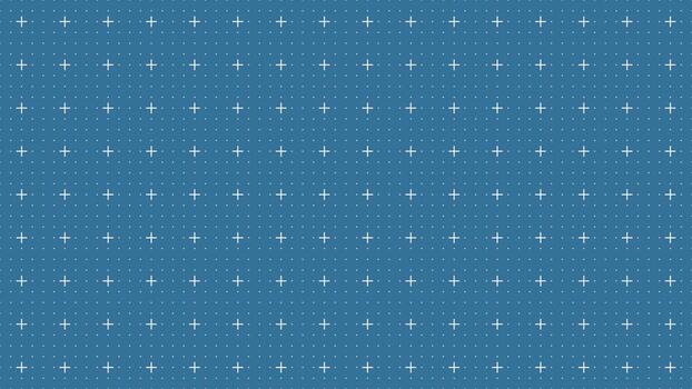 resumen azul punteado cuadrícula modelo con blanco punto de mira, mínimo futurista antecedentes para navegación, medición, datos visualización, tecnología, interfaz, científico digital diseño utilizar vector