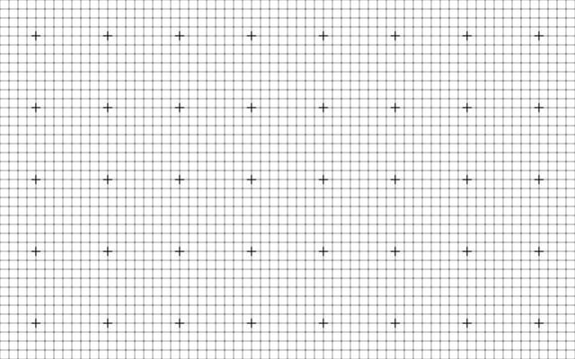 Thin square grid lines with cross markers on white background geometric design layout for engineering diagram scientific blueprint background seamless math physics paper concept texture