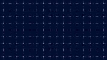 Dark technical dot and cross grid background pattern with spaced plotting layout for blueprint design drafting interface mathematics architecture technology schematic concept data vector