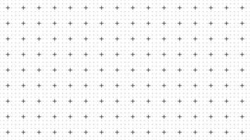 White grid with black plus markers and fine dotted points, engineering paper texture, schematic layout, minimal geometric background, drafting tool seamless pattern, precision drawing. vector