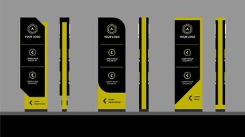 navigation in commercial spaces vector