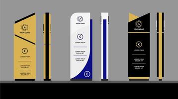 Totem Business signage for direction vector