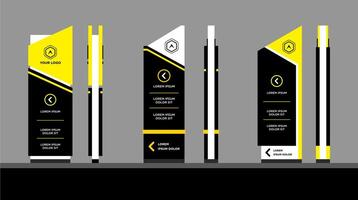 Signage and Wayfinding Designs template vector