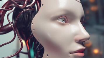 The Android's Gaze Within A Mechanical World video
