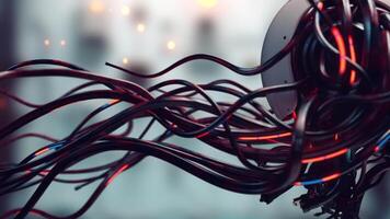 Cybernetics Entity In Digital Isolation video
