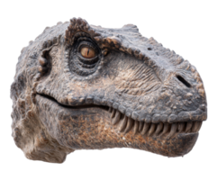 Realistic dinosaur head model for educational purposes and display png