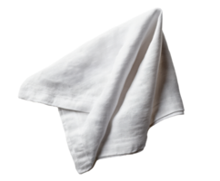 Soft white linen towel for home and spa use png