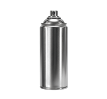 Metallic spray can for artistic projects and home improvement tasks png