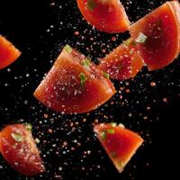 An Invigorating Spray Of Deconstructed Gazpacho photo