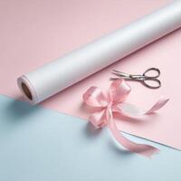 An Imaginative Gift Wrap Paper Template photo