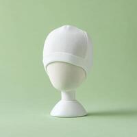 Easy and Adorable Baby Beanie Hat Template photo