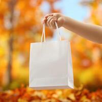 Adorable and Simple Halloween Treat Bag Template photo