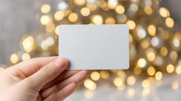 A Classy And Celebratory Gift Card Template photo