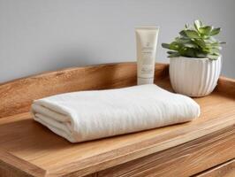 Baby Nursery Swaddle Blanket Template photo