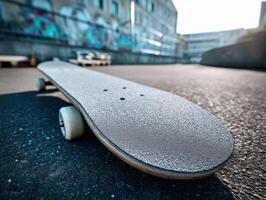 A Skateboard Grip Tape Template With Texture photo