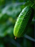 A Cool Refreshment from the Garden the Green Cucumber photo