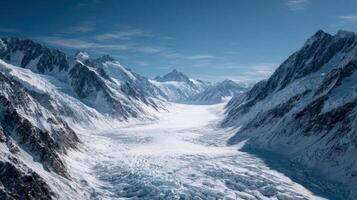 A Clean And Untouched Glacier Of Incredible Beauty photo