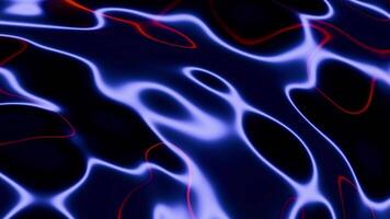 Liquid Neon Pulse Infinite Loop Animated Background video