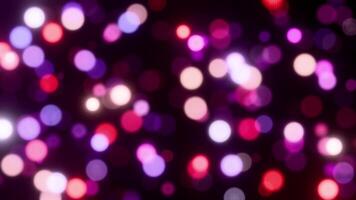 Radiant Bokeh Bloom Vibrant Light Loop video
