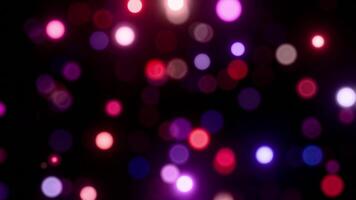 Radiant Bokeh Bloom Vibrant Light Loop Animated video