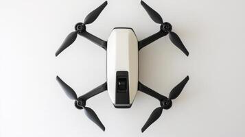Drone on white background photo