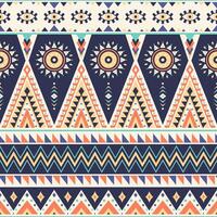 Tribal striped seamless pattern. Aztec geometric background. Can be used in textile design, web design for making of clothes, accessories, decorative paper, backpacks, wrapping vector