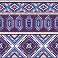 Tribal striped seamless pattern. Aztec geometric background. Can be used in textile design, web design for making of clothes, envelope, accessories, decorative paper, wrapping vector